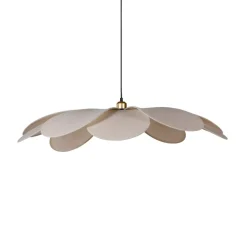 OSTARIA Lampadari-Lampadario a sospensione petalo Lino (D90 cm) Margaux