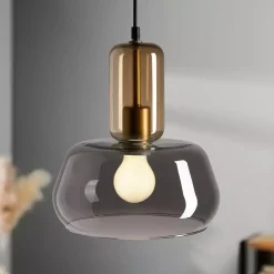 OSTARIA Lampadari-Lampadario a sospensione vetro (D24 cm) Dulcia