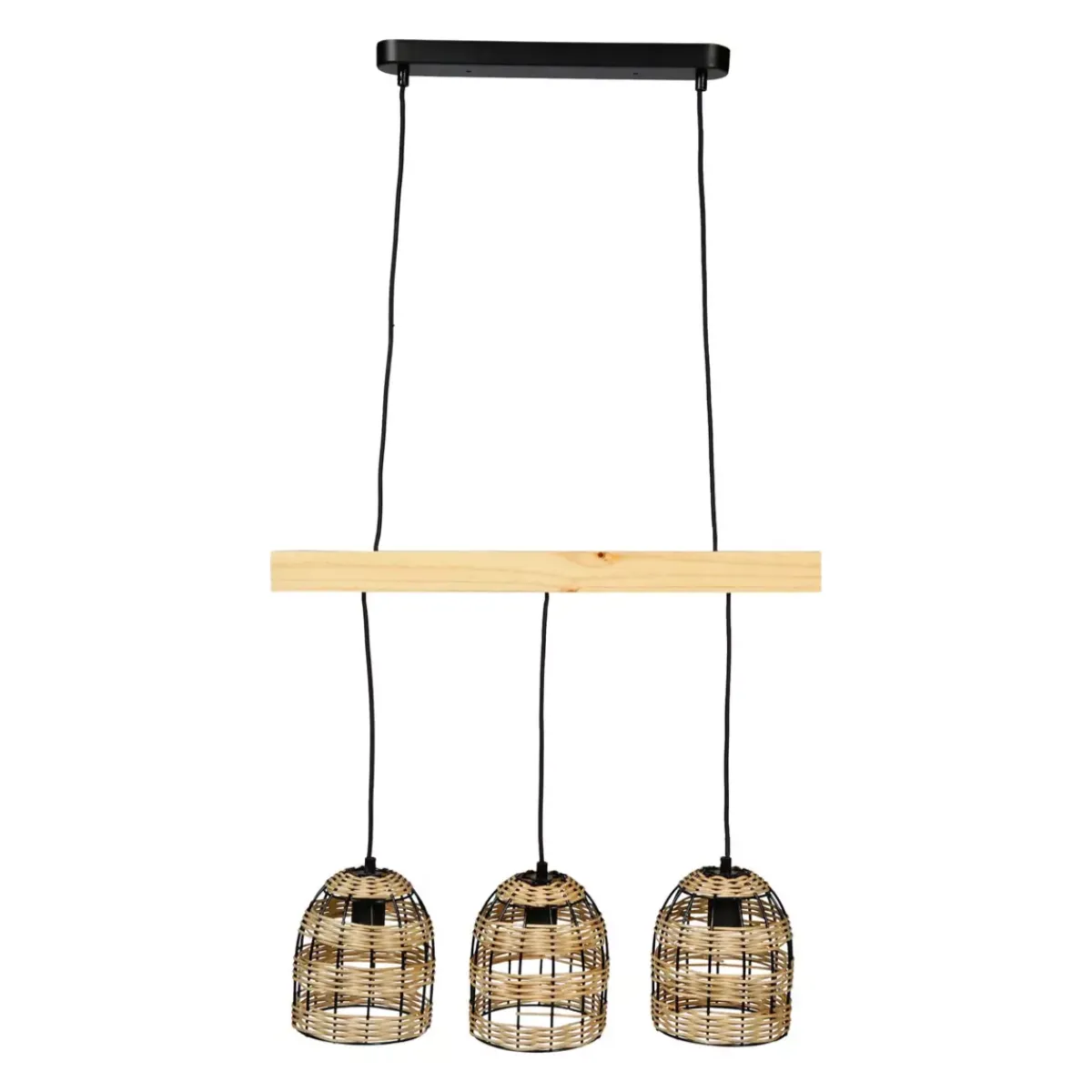 OSTARIA Lampadari-Lampadario bambù (60 cm) Domo