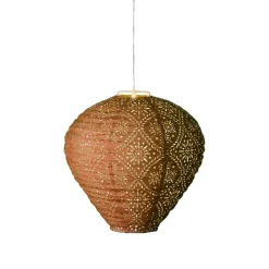 KAEMINGK Luci Per Esterno-Lanterna solare da giardino sospesa (H28 cm) traforata