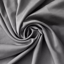 Lenzuola con angoli in raso di bambù (180 x 200 cm) Sienna Grigio granito