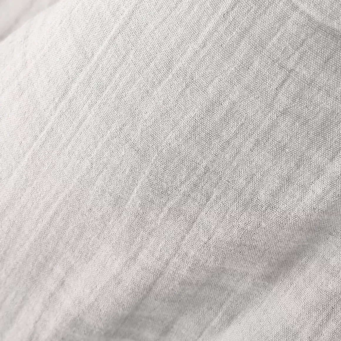 Lenzuolo con angoli garza di cotone (90 x 200 cm) Gaïa Grigio nuvola