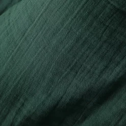 Lenzuolo con angoli garza di cotone(180 x 200 cm) Gaïa Verde Abete