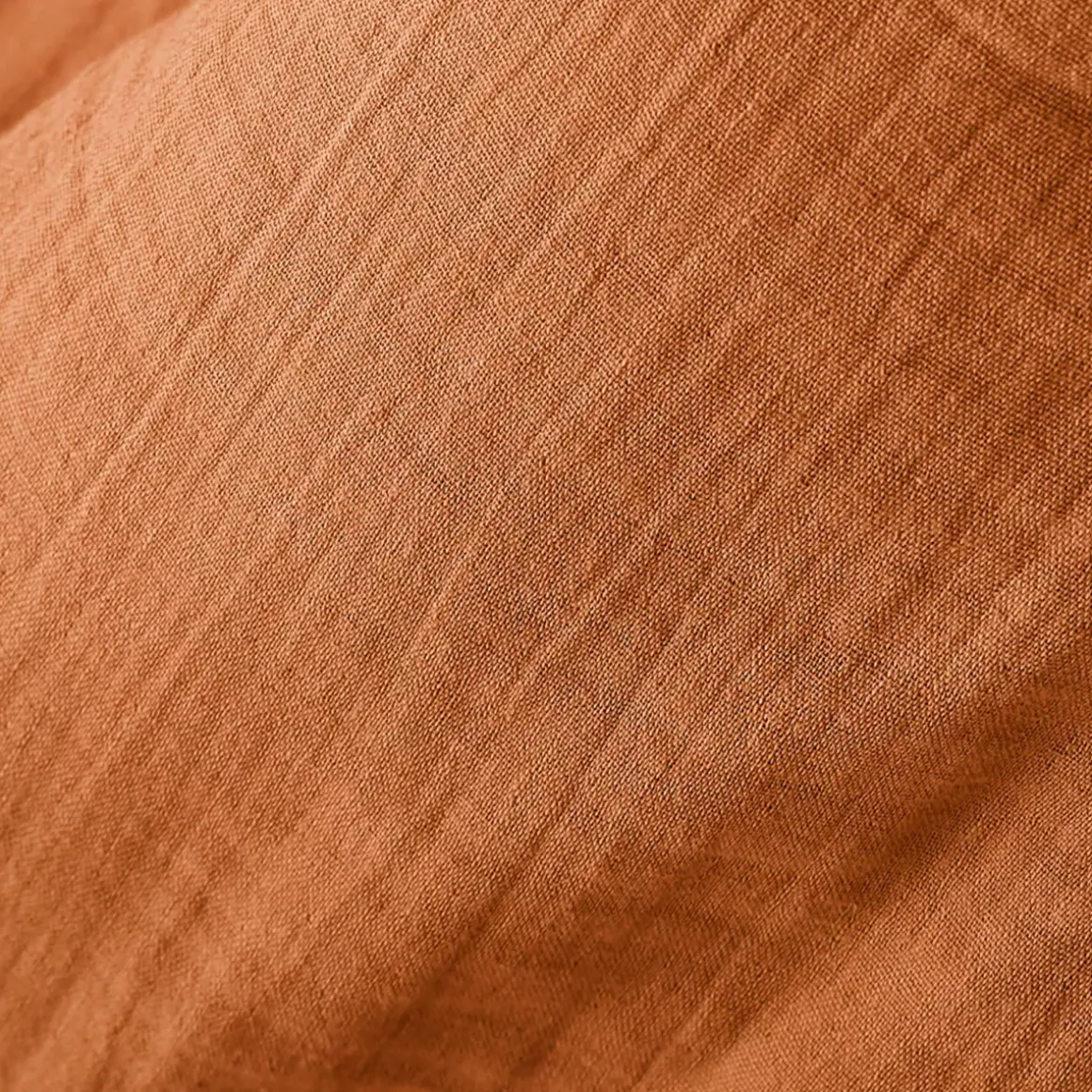Lenzuolo con angoli garza di cotone (140 x 200 cm) Gaïa Albicocca