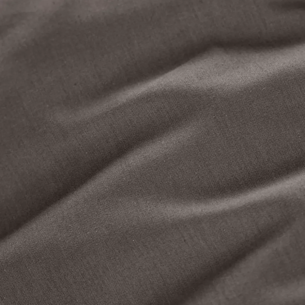 Lenzuolo con angoli percalle di cotone (200 cm) Cali Grigio antracite