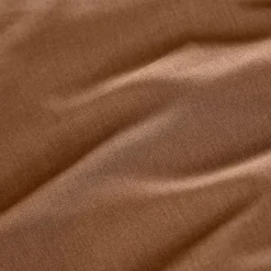 Lenzuolo con angoli percalle di cotone (200 x 200 cm) Cali Marrone cioccolato