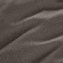 Lenzuolo con angoli percalle di cotone (180 cm) Cali Grigio antracite