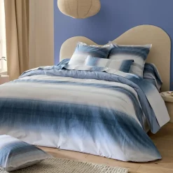 Lenzuolo superiore percalle di cotone (240 x 310 cm) Esteban Blu