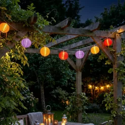 KAEMINGK Luci Per Esterno-Luminaria da esterno a batteria con 10 LED (2,7 m) Lanterne cinesi