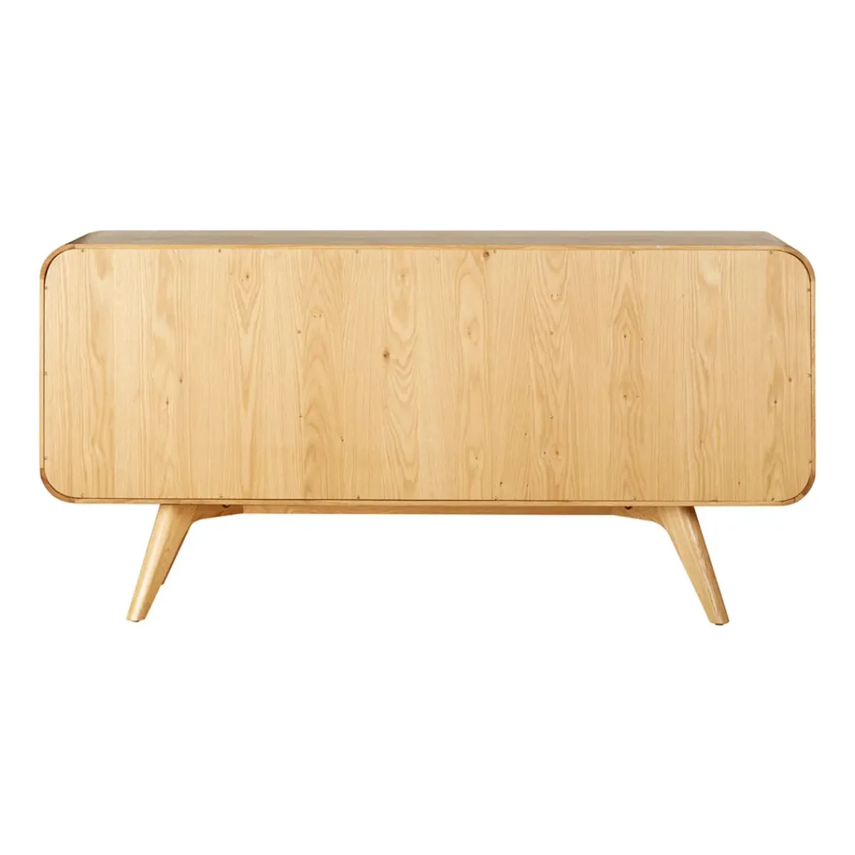 Credenze E Cassettiere-Madia 3 ante in legno massello di rovere (165 x 80 cm) Bilbao
