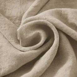 Mantovana lino lavato (140 x 190 cm) Louise Beige