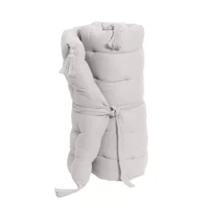 Materassino da pavimento in garza di cotone (60 x 120 cm) Gaia Grigio nuvola