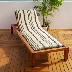 EMINZA Cuscini Lettini Da Spiaggia-Materassino per lettino prendisole arrotolabile (180 x 60 cm) Nautira