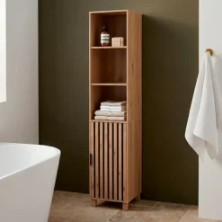 TENDANCE Contenitori Bagno|Mobili Bagno-Mobile colonna bagno in legno (166 x 35 cm) Karma