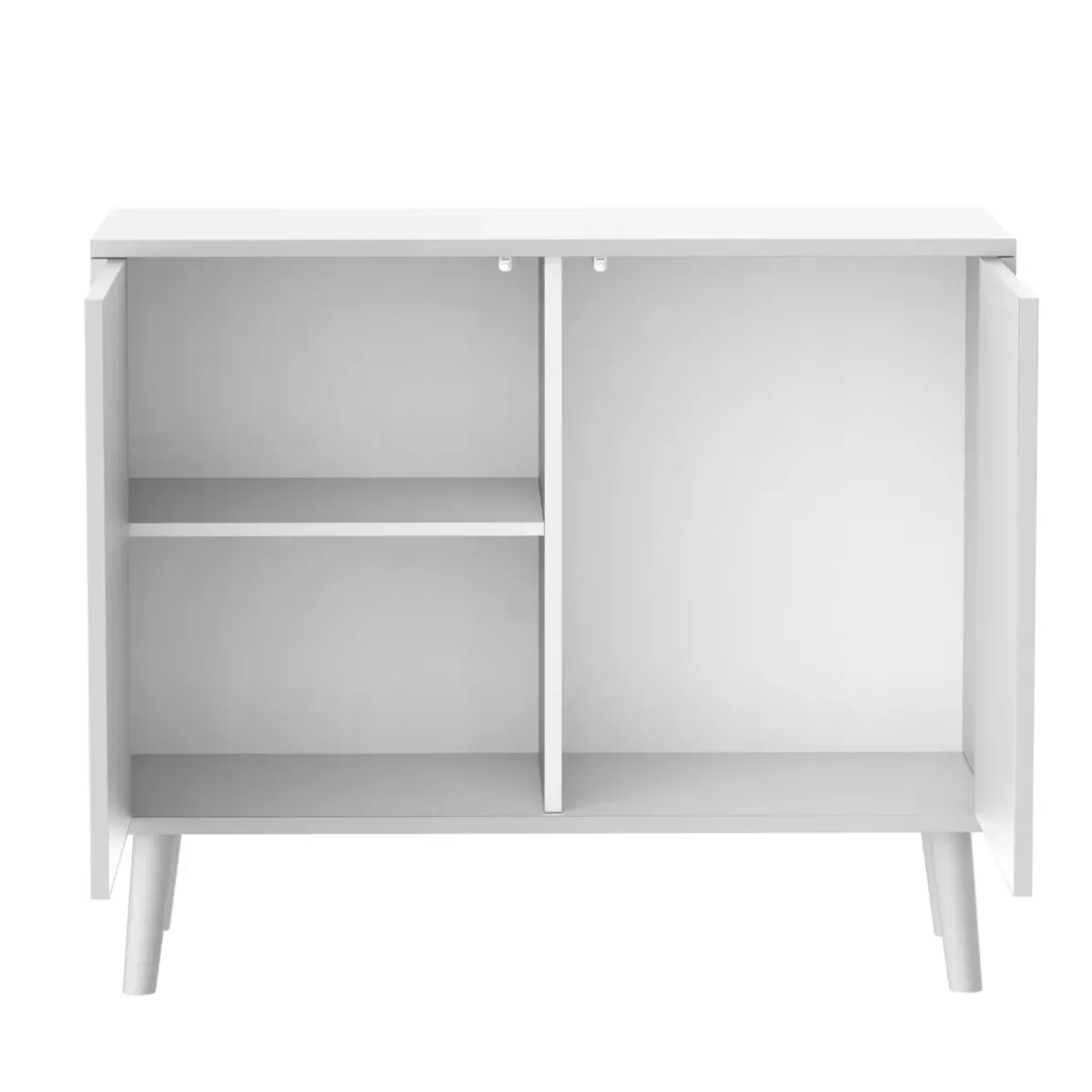EMINZA Mobili Bambini-Mobile contenitore bambini legno 2 ante (H65 cm) Stars