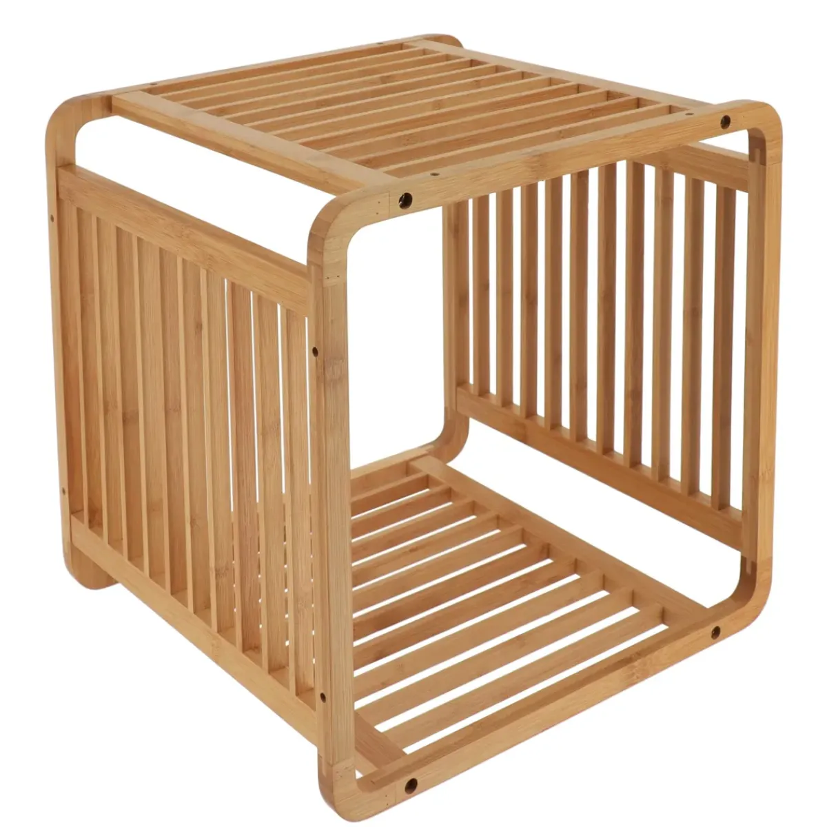 TENDANCE Mobili Bagno-Mobile portaoggetti impilabile (33 x H33 cm) Smart Kube