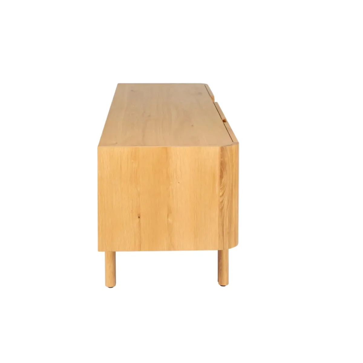 Mobile Tv-Mobile TV 3 ante in rovere massiccio (154 x 55 cm) Oakland