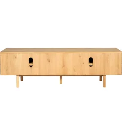 Mobile Tv-Mobile TV 4 ante in rovere (180 x 55 cm) Olys