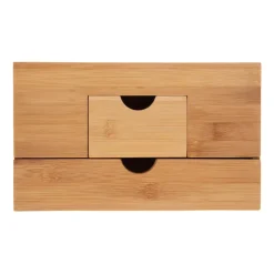 ATMOSPHERA Accessori Bagno-Organizer per trucchi Natureo Bambù