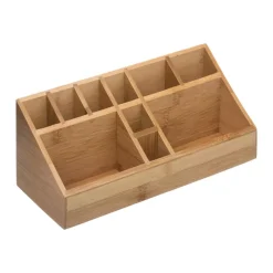 INSTANT D'O Accessori Bagno-Organizer trucco Bambù