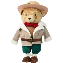 KAEMINGK Babbo Natale Animali E Personaggi-Orso decorativo di Natale (H45 cm) Misha dell'Alaska