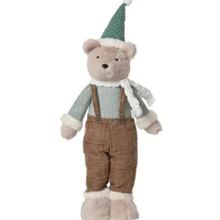 KAEMINGK Babbo Natale Animali E Personaggi-Orso delle nevi (H75 cm) Gabriel e verde chiaro
