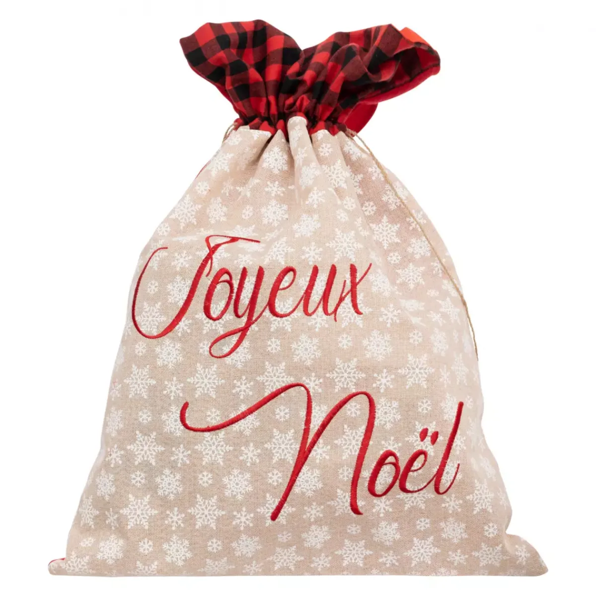 Feeric Lights & Christmas Calza E Berretto E Vestito Di Natale|Decorazioni E Oggetti Natalizi-Pacco regalo in tessuto Message