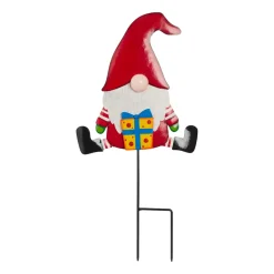 CHRISTMAS DREAM Decorazioni E Oggetti Natalizi|Babbo Natale Animali E Personaggi-Paletto da giardino in metallo (H50 cm) Folletto