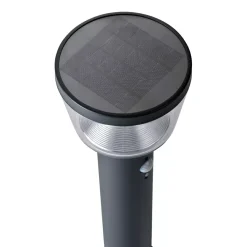 #N/A Luci Per Esterno-Paletto da giardino solare 40 LED 600 lumen (H54 cm) Orion Grigio