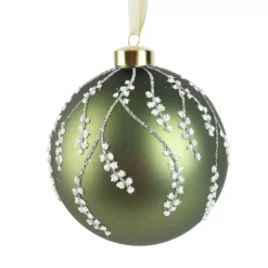 KAEMINGK Palline Di Natale-Pallina di Natale in vetro (D120 mm) Caduta di neve