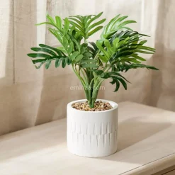 ATMOSPHERA Elementi Decorativi-Palma in vaso Etnik
