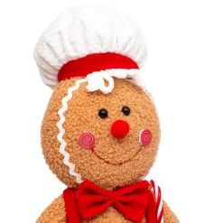 JJA Babbo Natale Animali E Personaggi-Pan di zenzero con gambe telescopiche (H89 cm) Piccolo cuoco