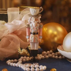 KAEMINGK Addobbi Natalizi-Pendente di Natale (H12 cm) Schiaccianoci Tea time