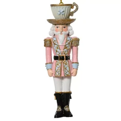 KAEMINGK Addobbi Natalizi-Pendente di Natale (H12 cm) Schiaccianoci Tea time