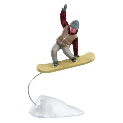 LEMAX Villagio Di Natale Lemax-Personaggi Salto in snowboard