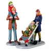 LEMAX Villagio Di Natale Lemax-Personaggi Shopping in famiglia per le festività di fine anno