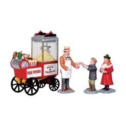 LEMAX Villagio Di Natale Lemax-Personaggi Venditore di popcorn
