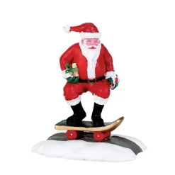 LEMAX Villagio Di Natale Lemax-Personaggio Babo Natale in skate