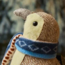 KAEMINGK Babbo Natale Animali E Personaggi-Pinguino di Natale (H26 cm) Igloo sciarpa azzurra
