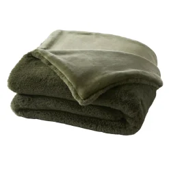 Piumino in finta pelliccia (90 x 220 cm) Finn Verde kaki