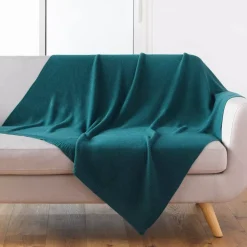 DOUCEUR D'INTERIEUR Plaid E Teli Copritutto-Plaid (150 cm) Tricotine