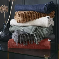 L'EFFET PAPILLON Plaid E Teli Copritutto-Plaid cotone (130 x 160 cm) Sixtine