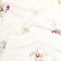 STOF Plaid E Teli Copritutto-Plaid in cotone (140 x 200 cm) Rozaria