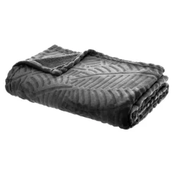 ATMOSPHERA Plaid E Teli Copritutto-Plaid morbido (150 cm) 3D Feuille