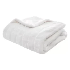 Plaid morbido (160 cm) Manoir Bianco
