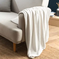 EMINZA Plaid E Teli Copritutto-Plaid morbido in flanella (130 x 180 cm) Didou