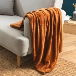 EMINZA Plaid E Teli Copritutto-Plaid morbido in flanella (125 x 150 cm) Didou