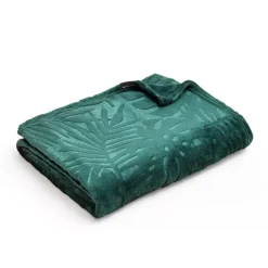 EMINZA Plaid E Teli Copritutto-Plaid morbido in flanella (125 x 150 cm) Flore