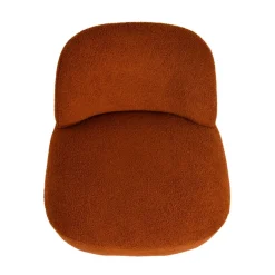 Poltrone-Poltrona girevole in bouclé (seduta 45 cm) Nyxor