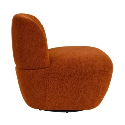 Poltrone-Poltrona girevole in bouclé (seduta 45 cm) Nyxor
